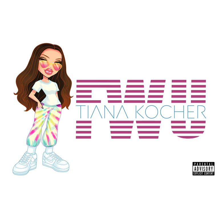 GROOVE MAG BEST NEW RNB POP: Groovy, Edgy and explicit but melodic, sweet and catchy with a modern bouncy sleek pop vibe, ‘Tiana Kocher’ lets loose her glorious ‘FWU’