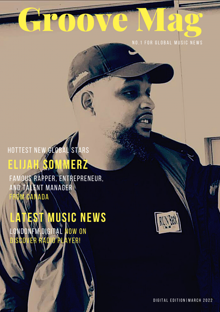 ‘Elijah Sommerz’ is a famous Rapper, Entrepreneur, and Talent Manager from Canada.