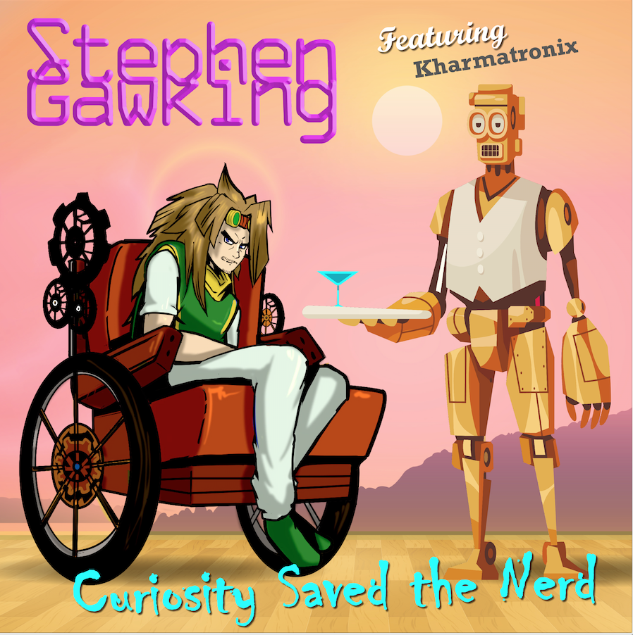 “We created a track that’s totally different in terms of vibe and meaning” says ‘Stephen Gawking’ as he drops the follow up remix CURIOSITY SAVED THE NERD FEAT Kharmatronix