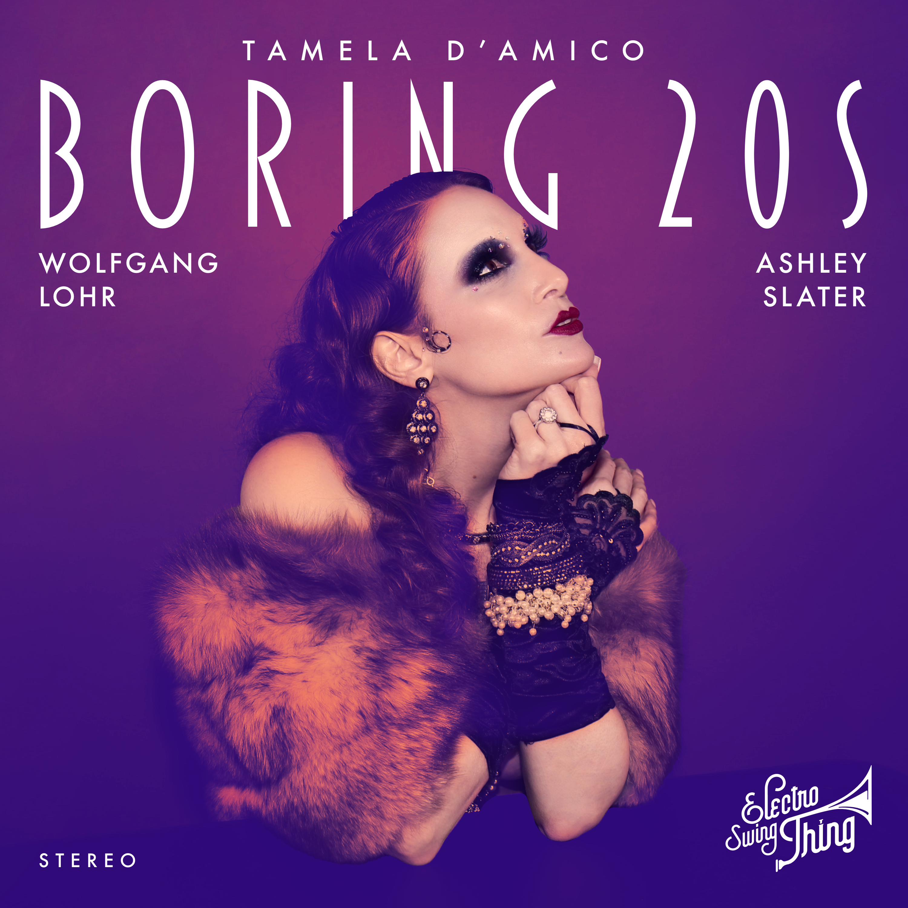 ‘Tamela D’Amico’ teams up with Electro Swing producer ‘Wolfgang Lohr’ and songwriter ‘Ashley Slater’ on new single ‘Boring 20s’.