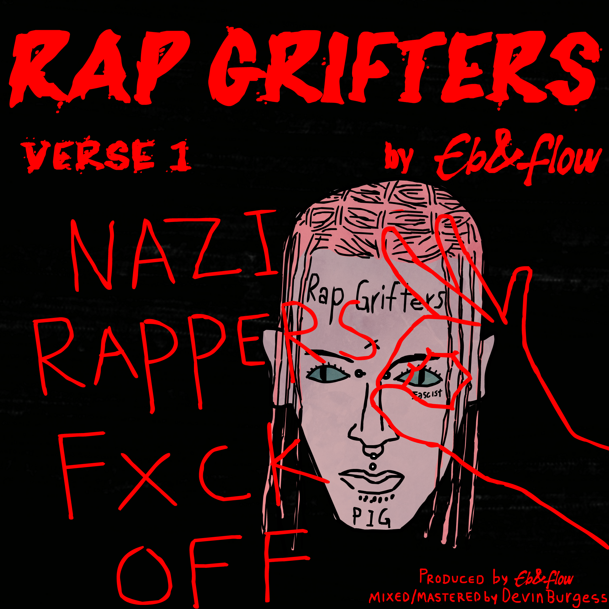 With his roots in groovy, jazzy old school Hip Hop techniques,  ‘Eb&Flow’ soon drops ‘Rap Grifters’ 11/1.